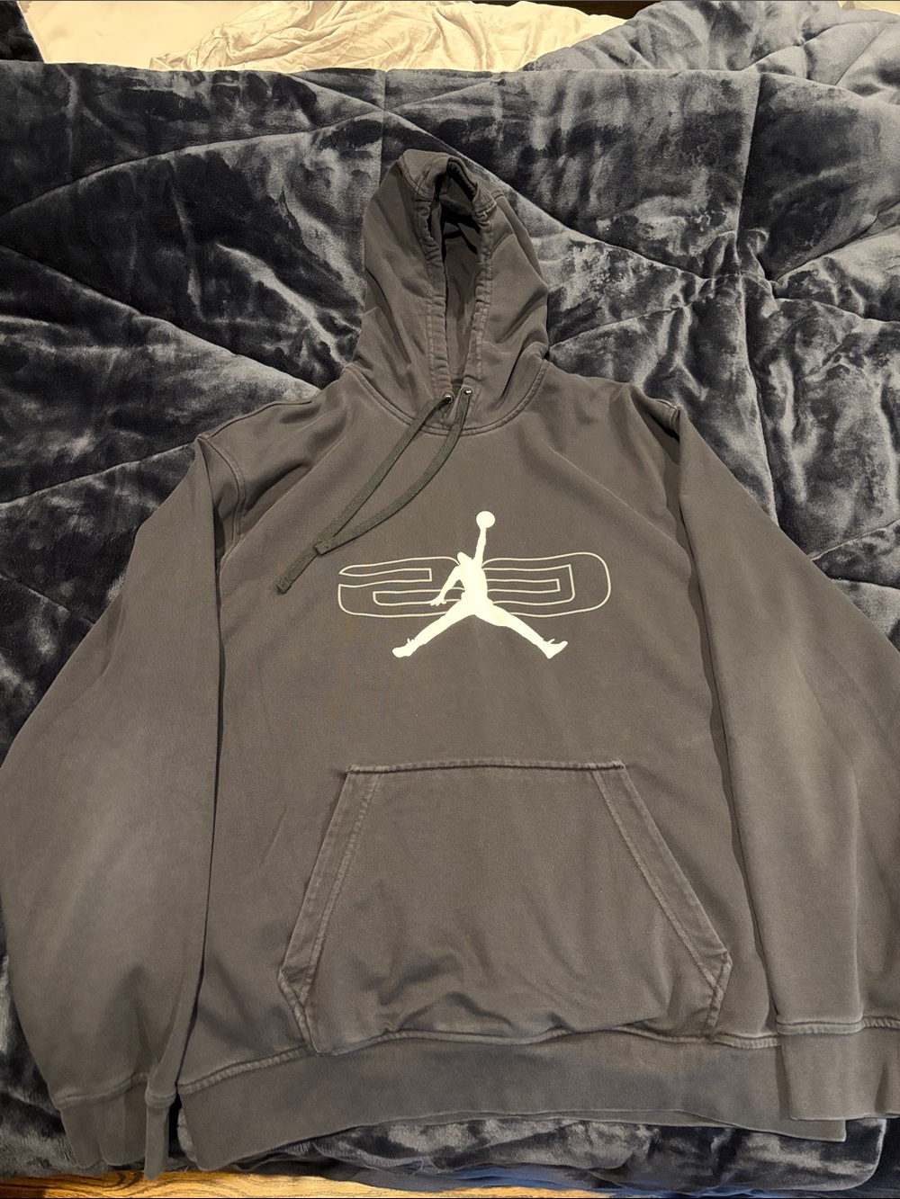 Nike Black Graphic Jumpman Pullover Hoodie